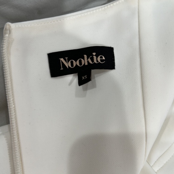 Nookie Allure cream midi dress size xs - Picture 8 of 10